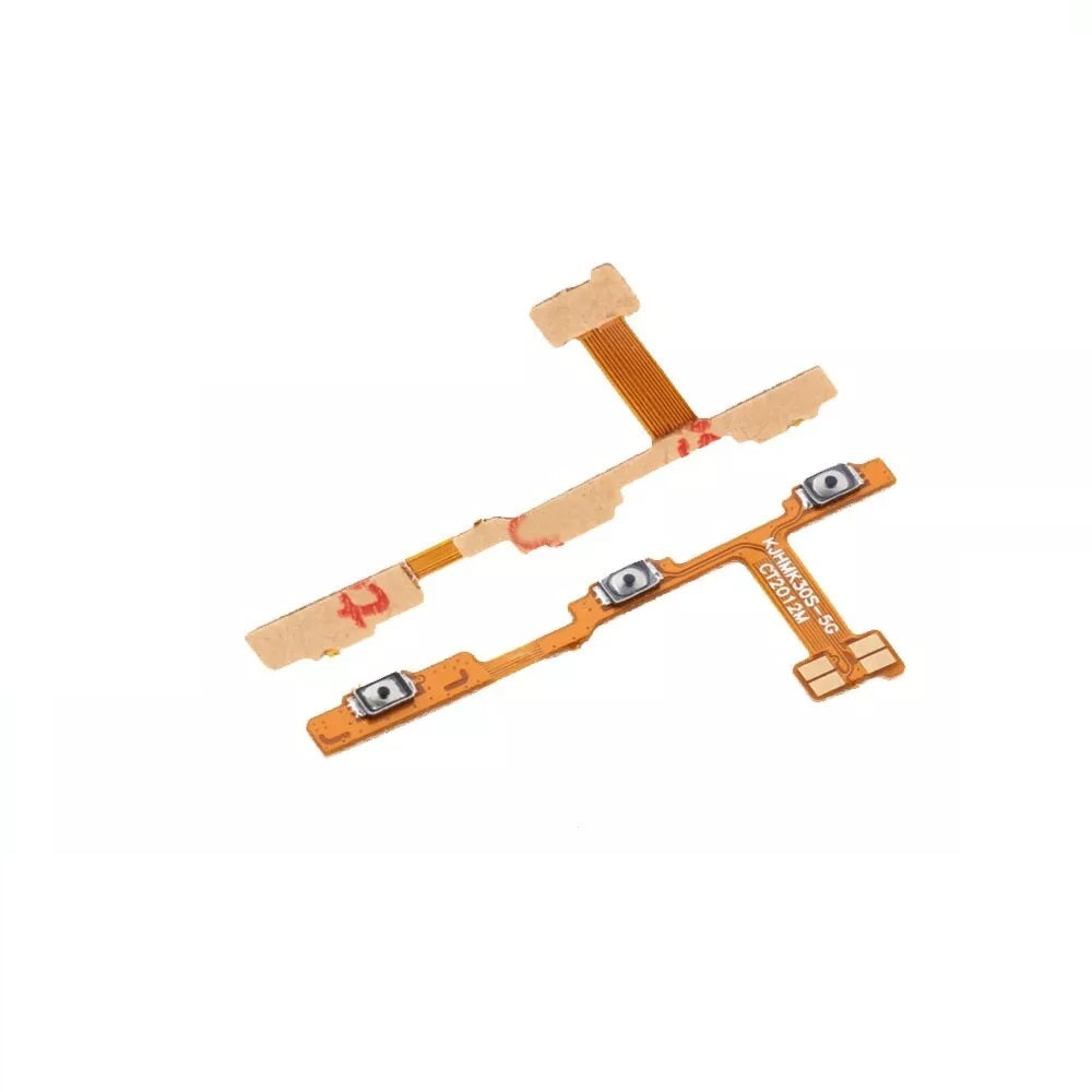 For Xiaomi Mi 10T ON / OFF Power Volume Button Flex Cable Replacement