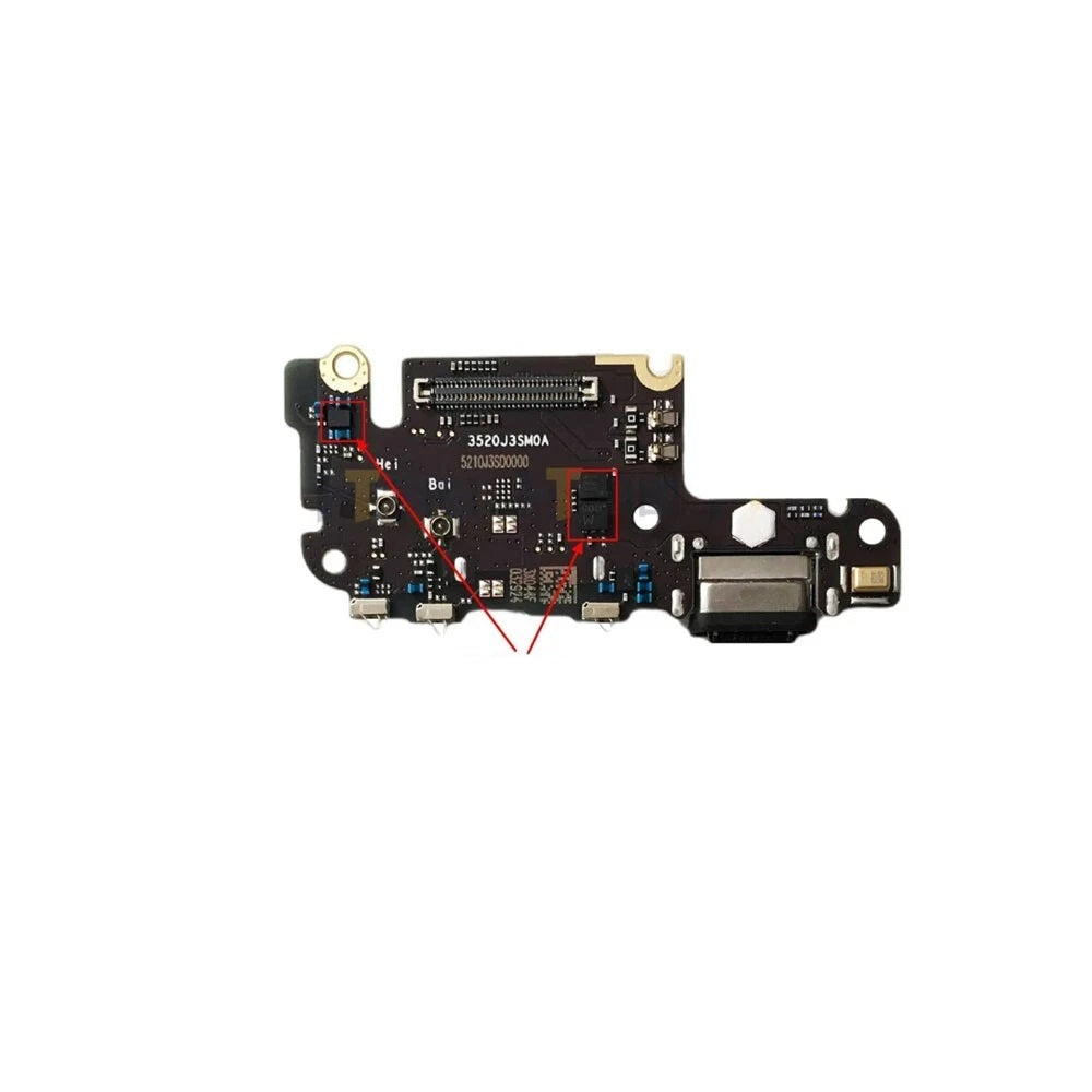 Xiaomi Mi 10T Mi10T Pro USB Charging Port Flex Cable Charger Board With Sim Read