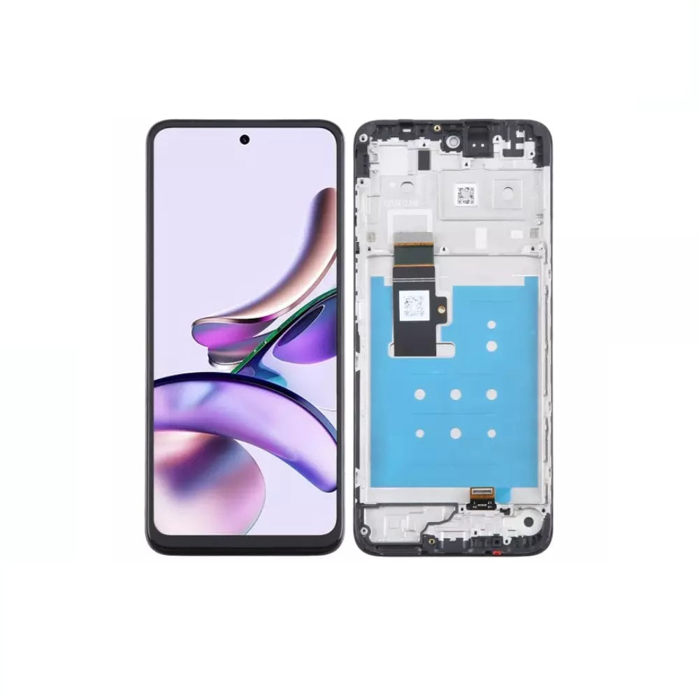 Motorola Moto G13 XT2331 Replacement LCD Screen Touch Digitizer With Frame