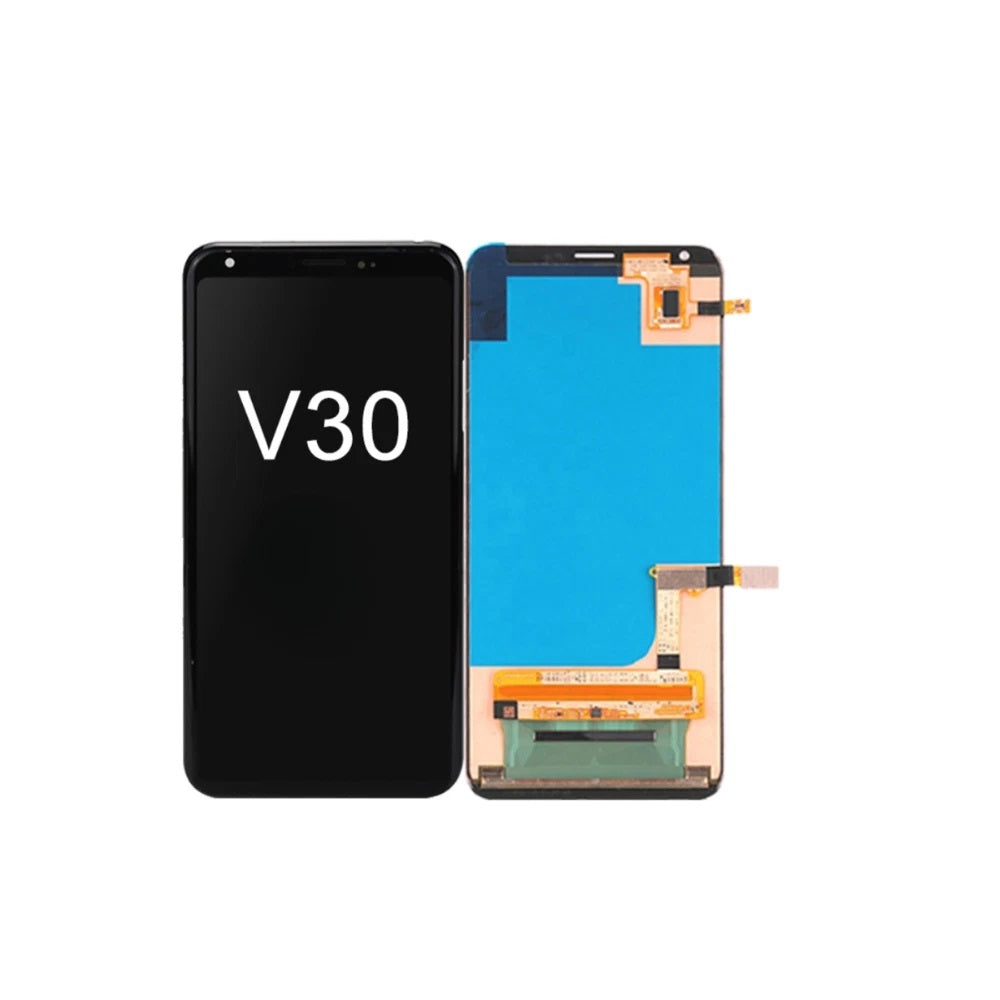 For LG V30 Replacement LCD Display Digitizer Touch Screen Assembly Black