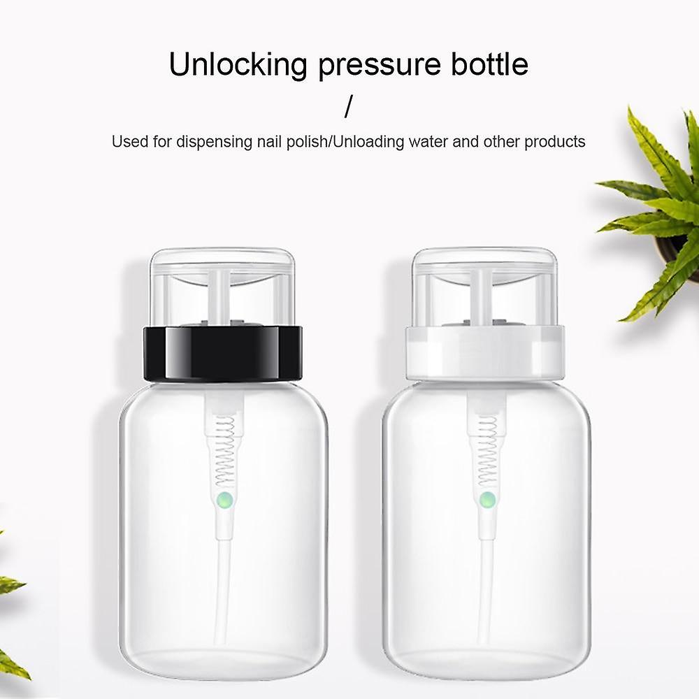 Nail Polish Remover Dispenser Empty Refillable Bottle | Nail Art | Nail Paint
