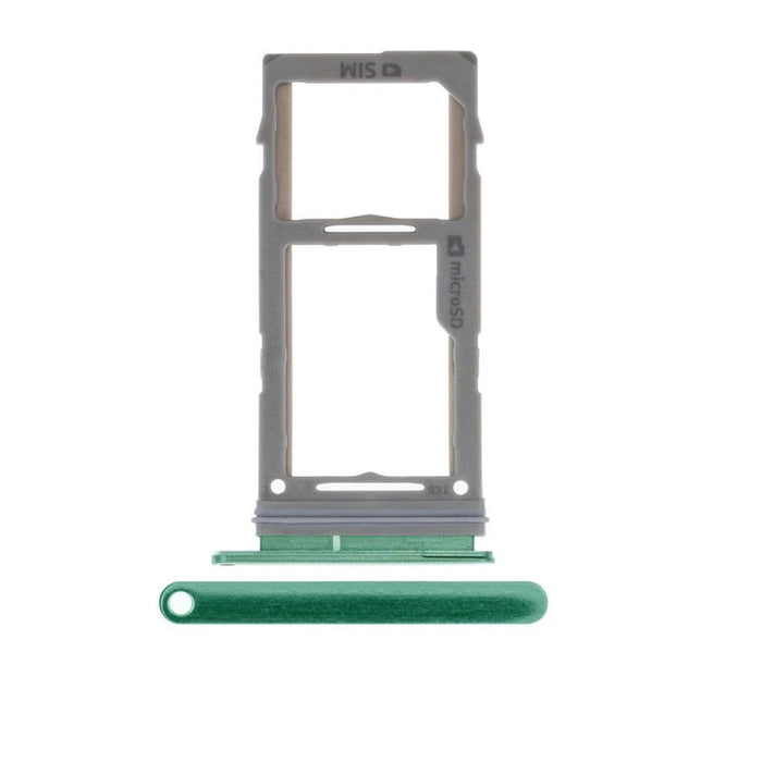 For Samsung Galaxy S10 / S10 Plus Replacement Dual Sim Card Tray (Prism Green) E-Tech61