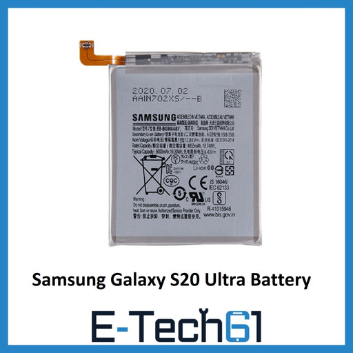 For Samsung Galaxy S20 Ultra Replacement Battery Premium Quality