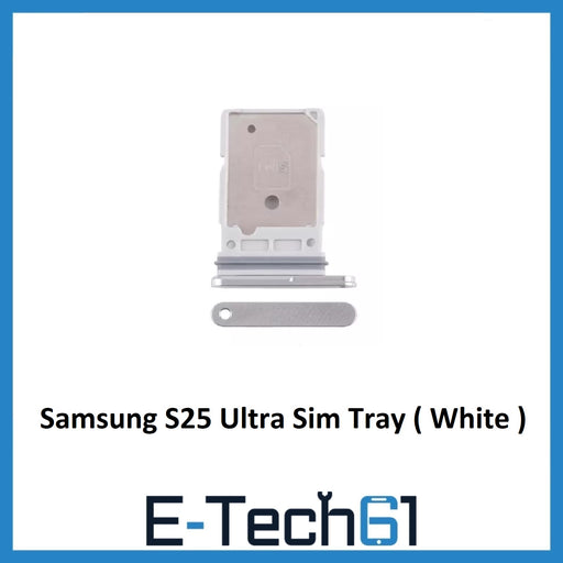 For Samsung Galaxy S25 Ultra Replacement Sim Tray Holder Slot ( White )