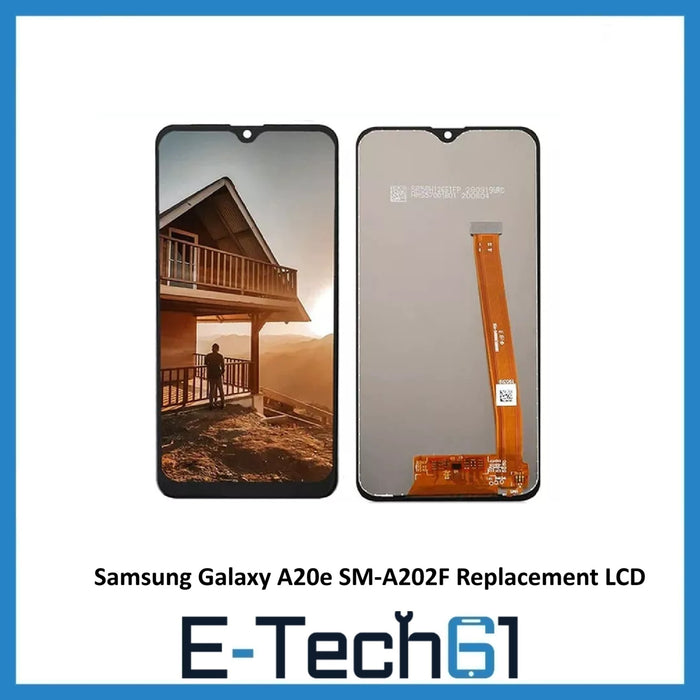 For Samsung Galaxy A20e SM-A202F Replacement LCD Touch Screen Digitizer