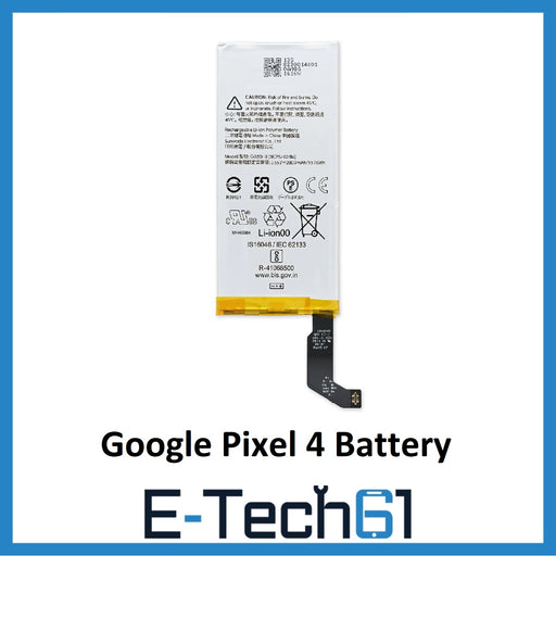 For Google Pixel 4 Replacement Battery 2800 MAH Premium Quality