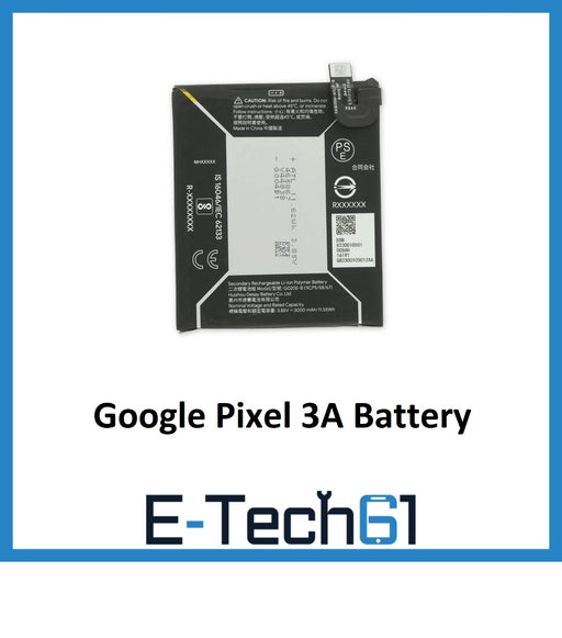 For Google Pixel 3A Replacement Battery 3000 MAH Premium Quality