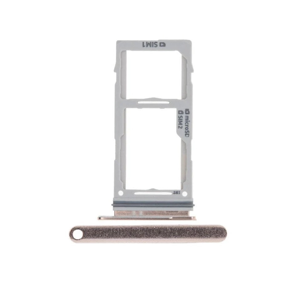 For Samsung Galaxy S10e G970 Replacement Dual Sim Card Tray (Ceramic White) E-Tech61