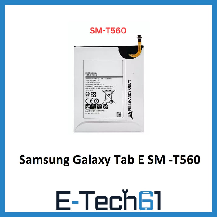 For Samsung Galaxy Tab E SM -T560 Replacement Battery Premium Quality