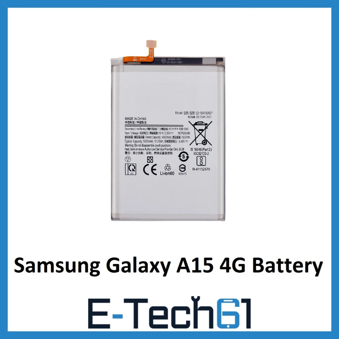 For Samsung Galaxy A15 4G Replacement Battery Premium Quality