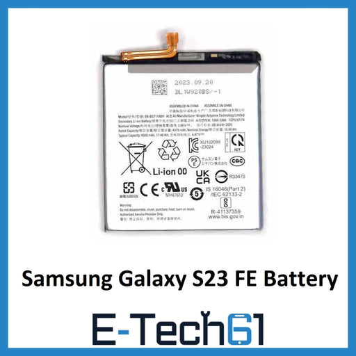 For Samsung Galaxy S23 FE Replacement Battery Premium Quality