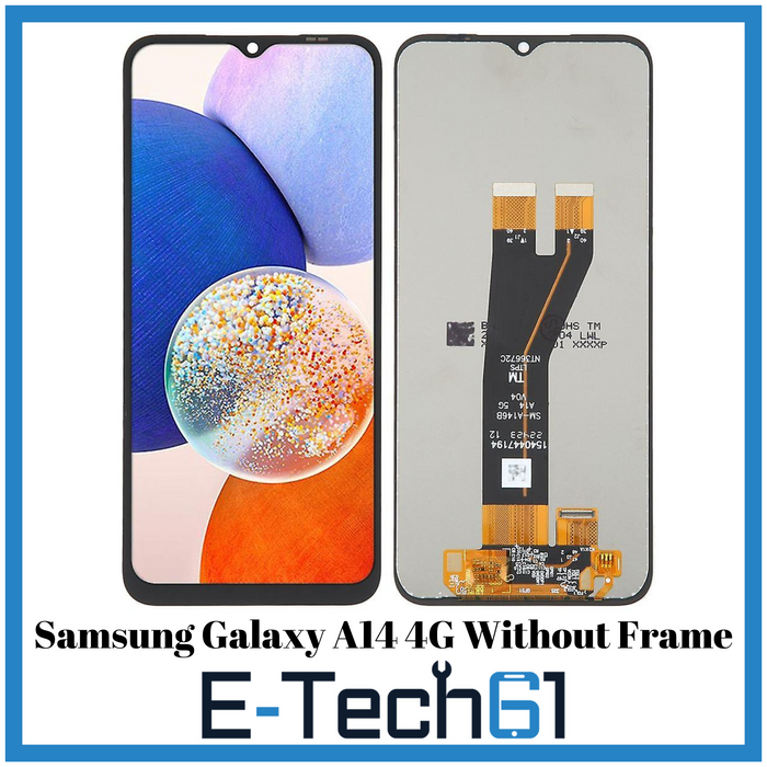 Samsung A14 4G LCD without Frame Replacement Premium Quality -E-Tech61