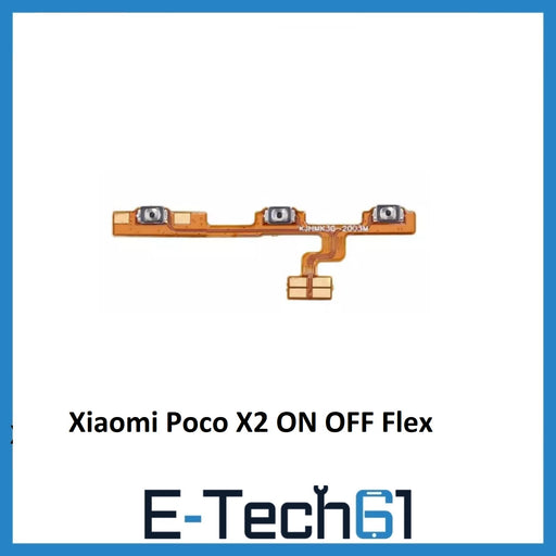 For Xiaomi Poco X2 ON OFF Power Volume Side Button Flex Cable Replacement