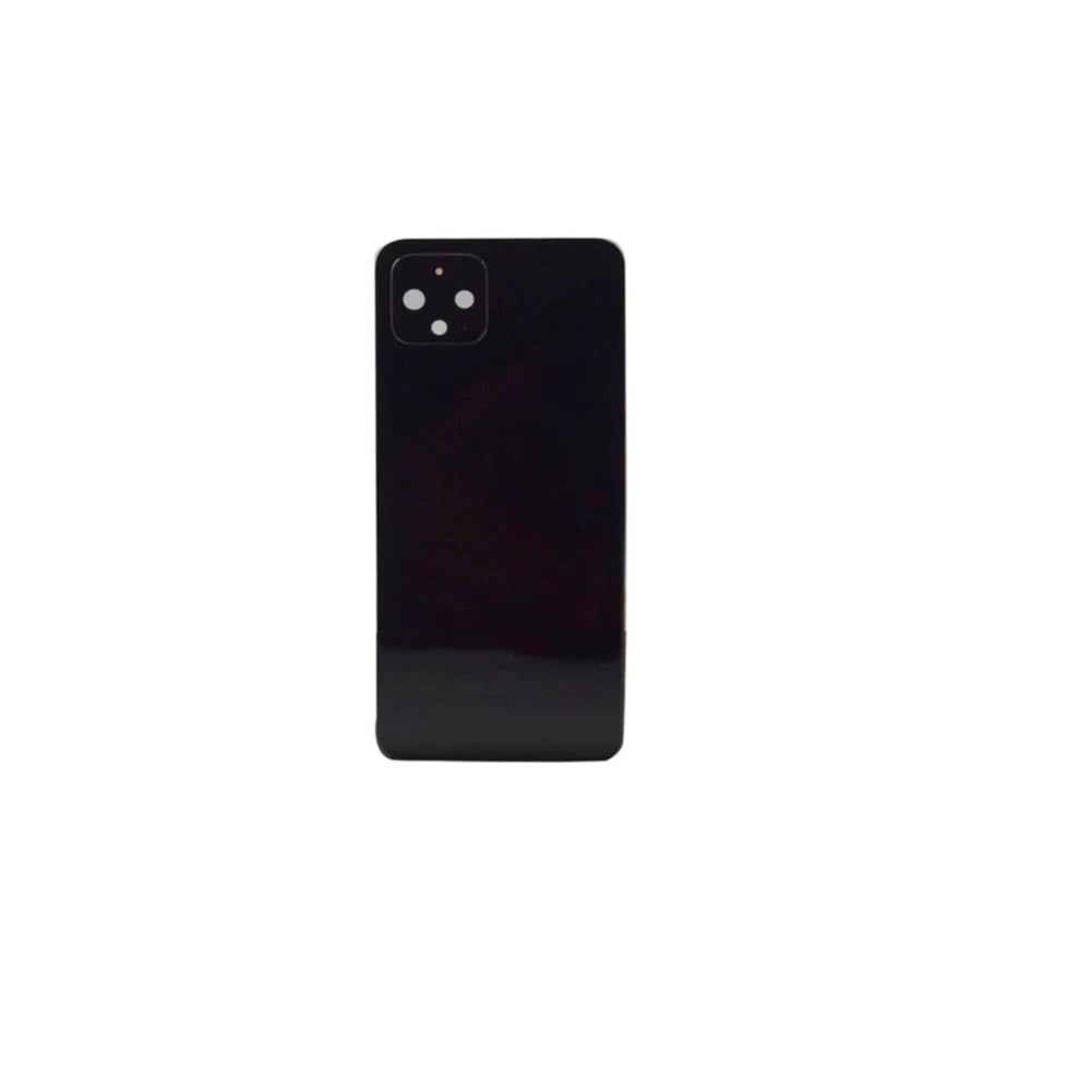 For Google Pixel 4 Replacement Rear Battery Cover with Adhesive (Black) E-Tech61