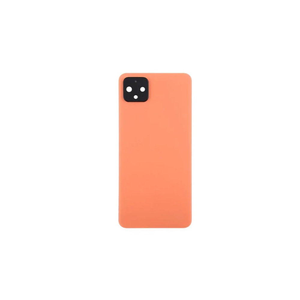 For Google Pixel 4XL Replacement Rear Battery Cover with Adhesive (Oh So Orange) E-Tech61