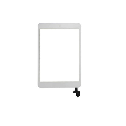 For Apple iPad Mini 1 / Mini 2 Replacement Touch Screen Digitiser with Home Button Assembly (White) E-Tech61
