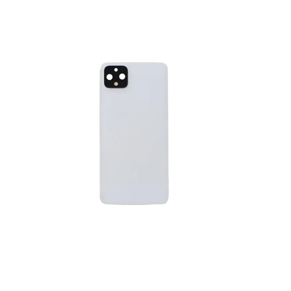 For Google Pixel 4 Replacement Battery Cover / Rear Panel With Camera Lens & Adhesive (Clearly White) E-Tech61
