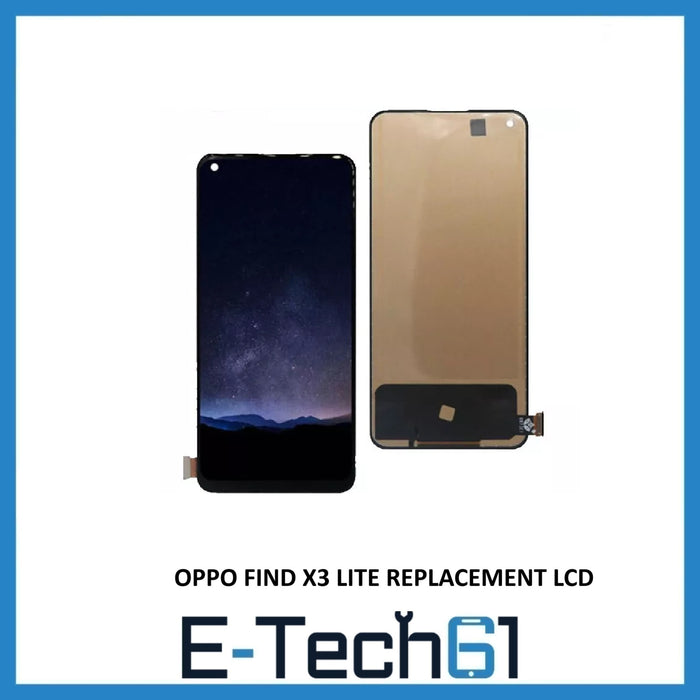 For OPPO FIND X3 LITE REPLACEMENT LCD DISPLAY TOUCH SCREEN DIGITIZER ASSEMBLY