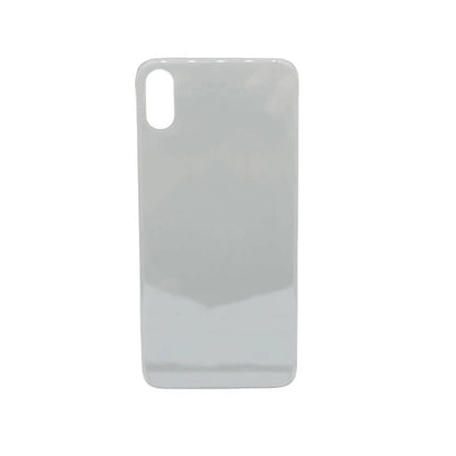 For Apple iPhone X Replacement Back Glass (White) E-Tech61