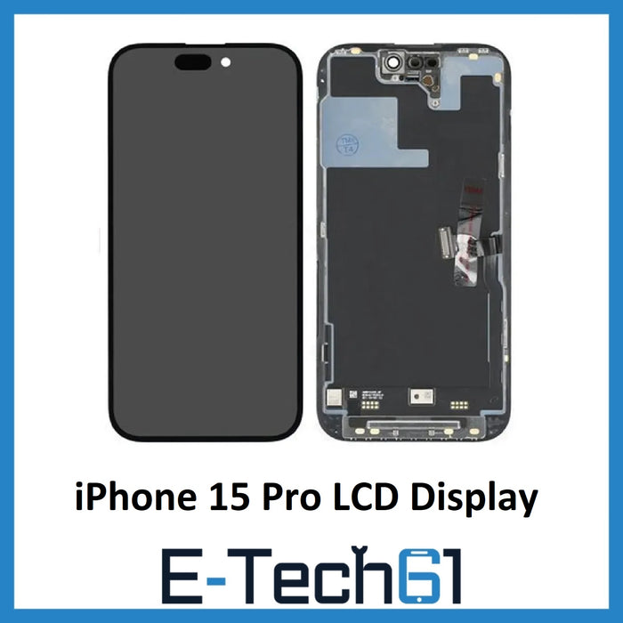 For iPhone 15 Pro LCD Display Screen Replacement 3D Touch Digitizer