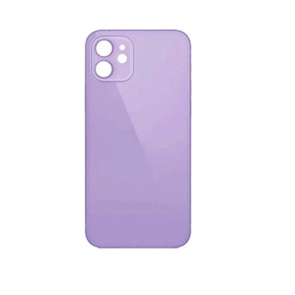 For Apple iPhone 12 Replacement Back Glass (Purple) E-Tech61