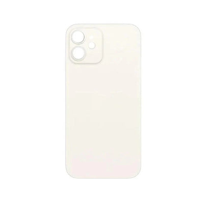 For Apple iPhone 12 Replacement Back Glass (White) E-Tech61