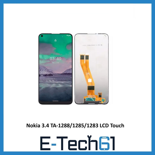 For Nokia 3.4 TA-1288/1285/1283 Replacement LCD Touch Screen Digitizer Display