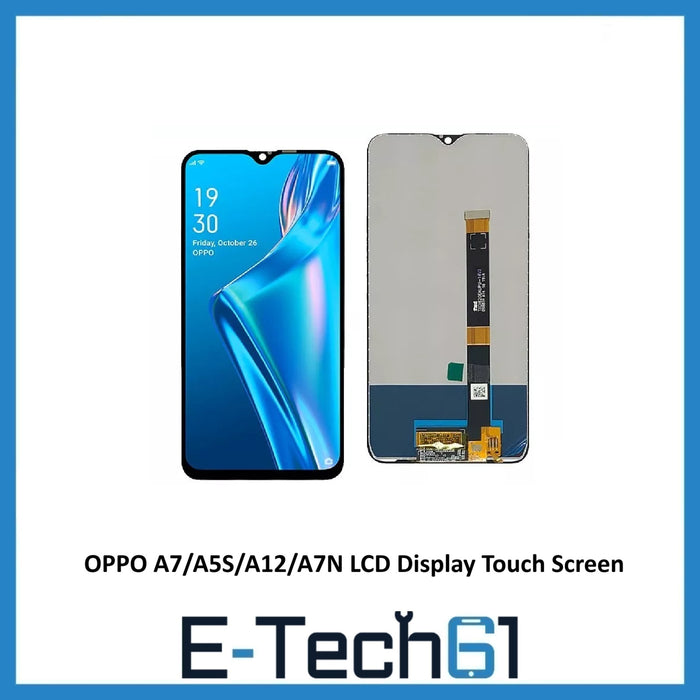 OPPO A7/A5S/A12/A7N LCD Display Touch Screen Digitizer Assembly Replacement