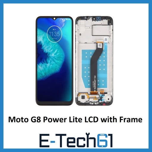 For Motorola Moto G8 Power Lite Replacement LCD Touch Screen Digitizer Assembly