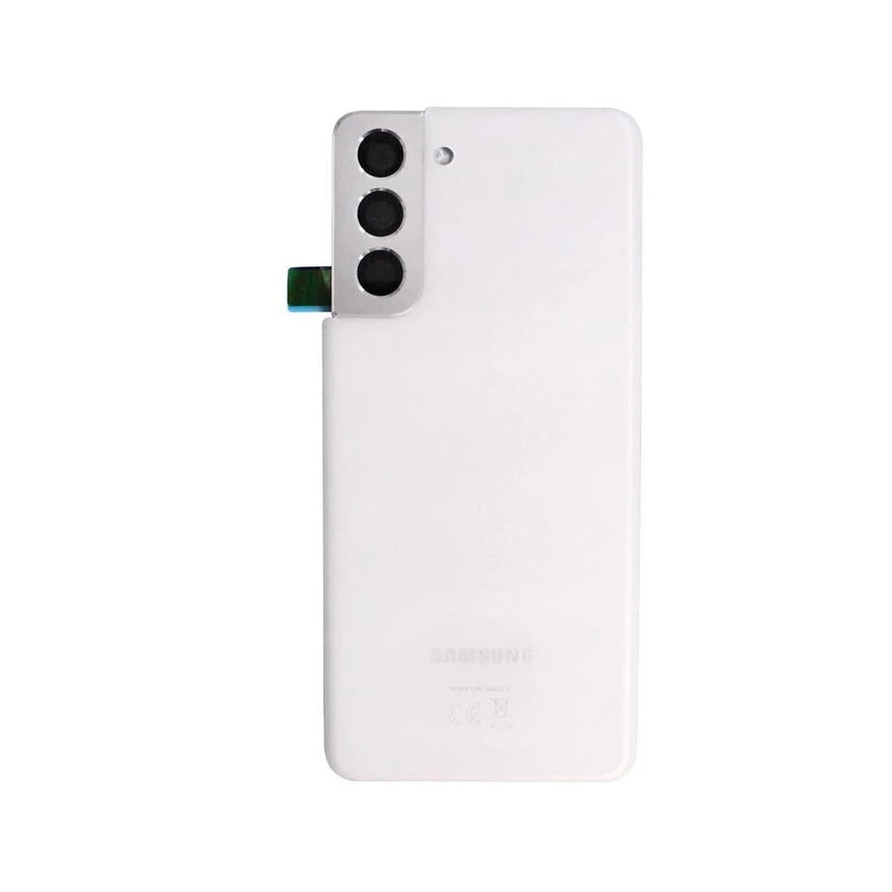 For Samsung Galaxy S21 5G G991 Replacement Battery Cover (Phantom White) E-Tech61