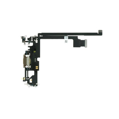 For Apple iPhone 12 Pro Max Replacement Charging Port Flex (White) E-Tech61