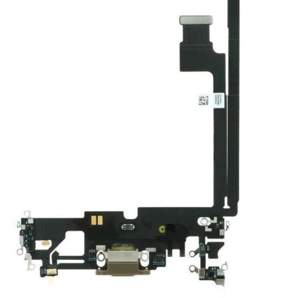 For Apple iPhone 12 Pro Max Replacement Charging Port Flex (White) E-Tech61