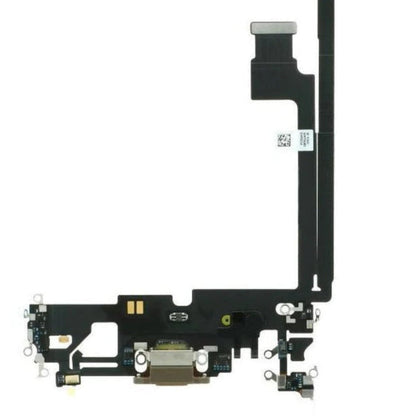 For Apple iPhone 12 Pro Max Replacement Charging Port Flex (White) E-Tech61