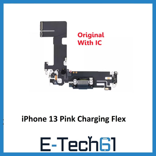 iPhone 13 Pink Charging Port Flex Cable Original with IC