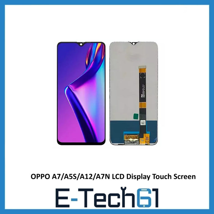 OPPO A7/A5S/A12/A7N LCD Display Touch Screen Digitizer Assembly Replacement
