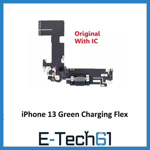 iPhone 13 Green Charging Port Flex Cable Original with IC