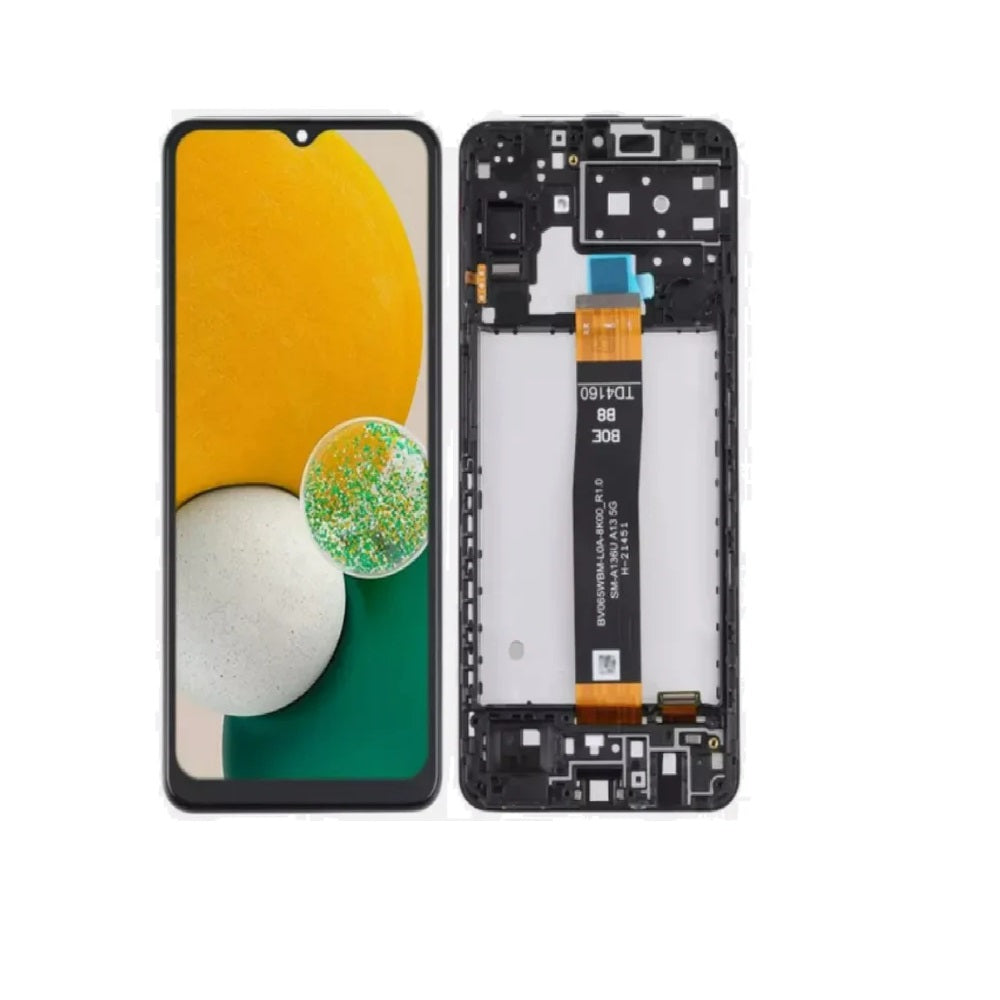 For Samsung Galaxy A13 5G SM-A136U Replacement LCD Touch Screen Digitizer +Frame