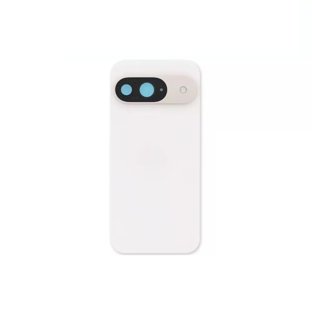 For Google Pixel 9 Replacement Battery Back Cover With Camera Lens ( White )