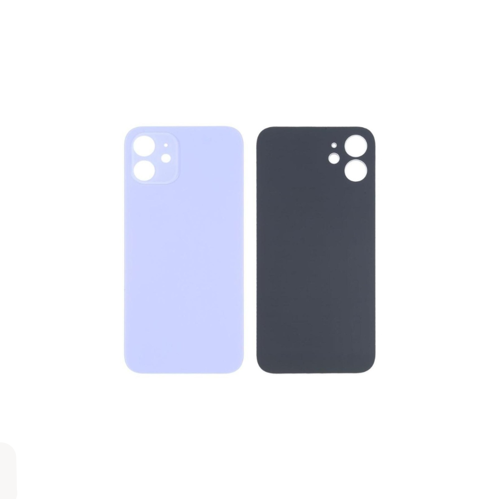 For Apple iPhone 12 Mini Replacement Back Glass (Purple) E-Tech61