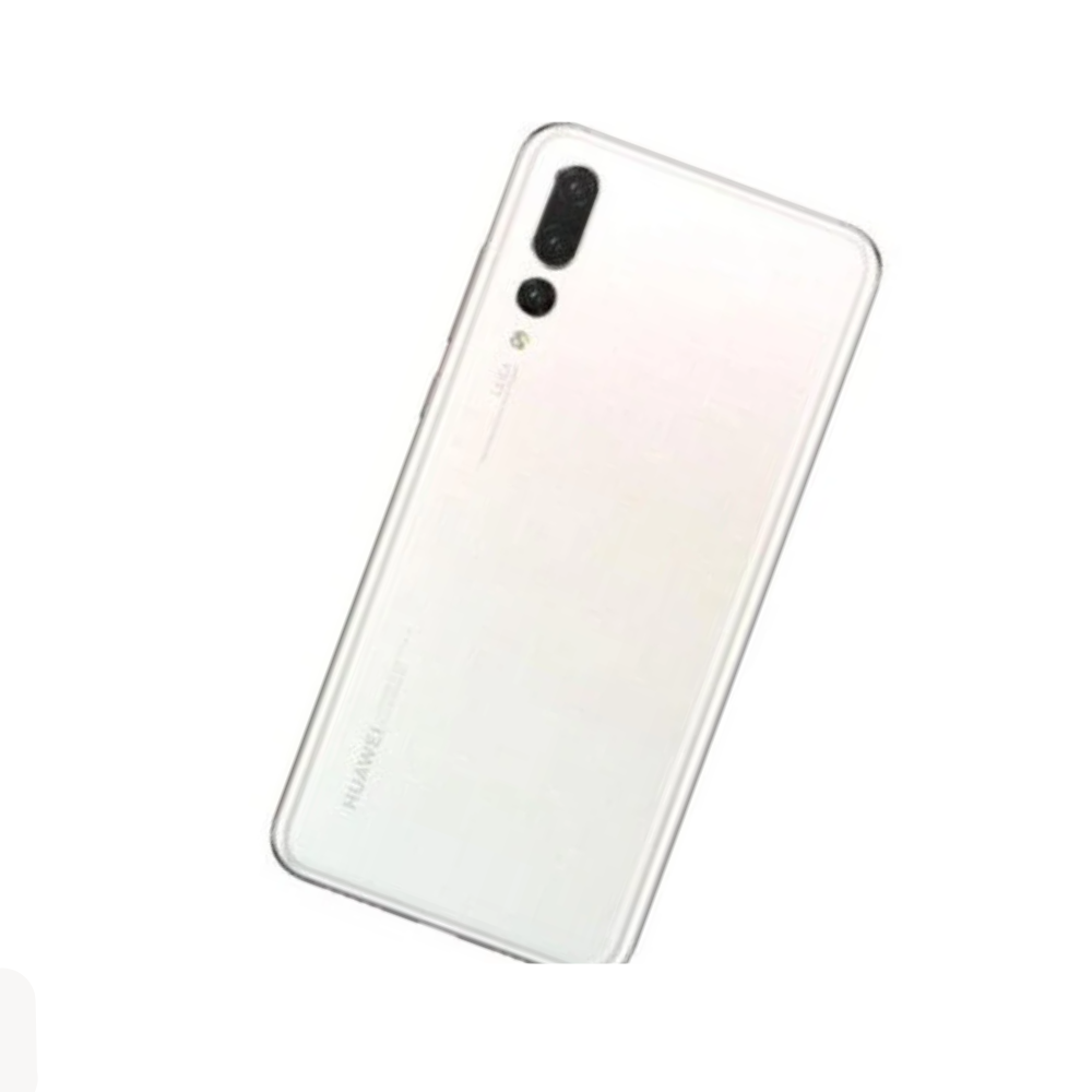 For Huawei P20 Pro Replacement Rear Battery Cover Inc Lens with Adhesive (White) E-Tech61