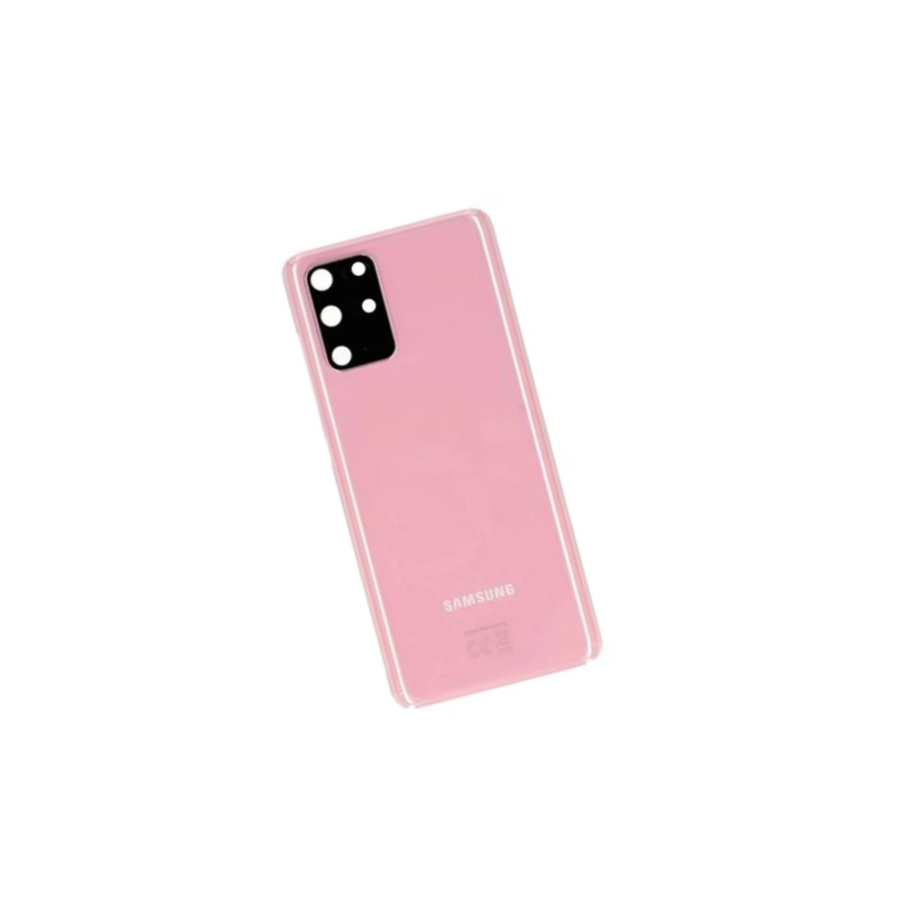 For Samsung Galaxy S20 Plus Rear Battery Cover Including Lens with Adhesive (Cloud Pink) E-Tech61