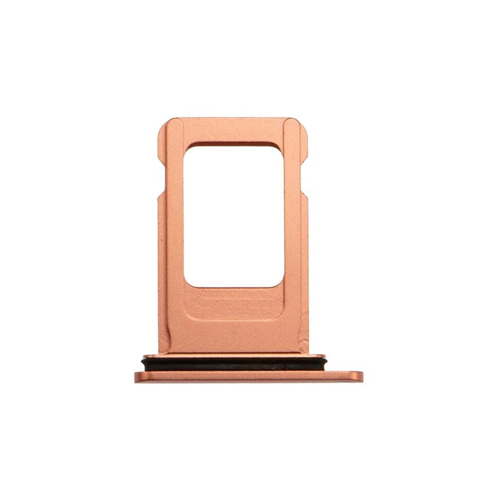 For Apple iPhone XR Replacement Sim Card Tray - Coral E-Tech61