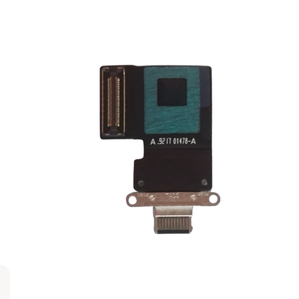 For Apple iPad Pro 11" 2018 / iPad Pro 12.9" 2018 Replacement Charging Port Dock Connector Flex (Black) E-Tech61