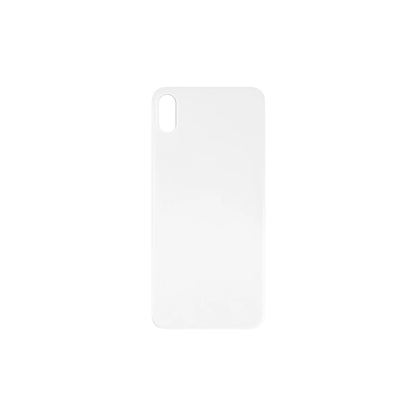 For Apple iPhone X Replacement Back Glass (White) E-Tech61