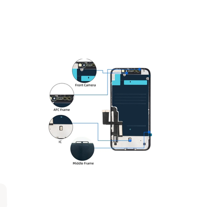 For iPhone XR LCD Screen Replacement Retina 3D Touch Digitizer Display Assembly