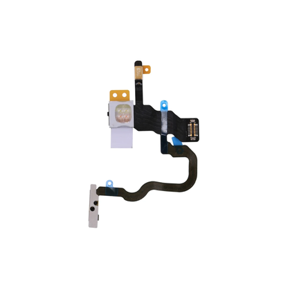 For Apple iPhone X Replacement Power and Top Microphone Flex with Flash E-Tech61