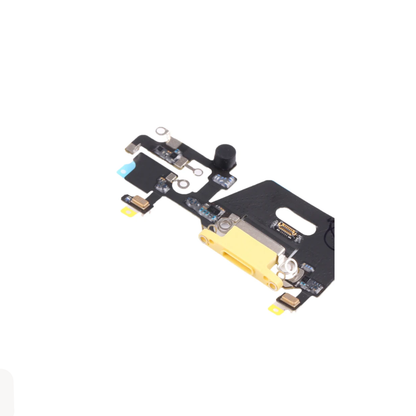 For Apple iPhone 11 Replacement Charging Port Flex With Main Microphone (Yellow) E-Tech61