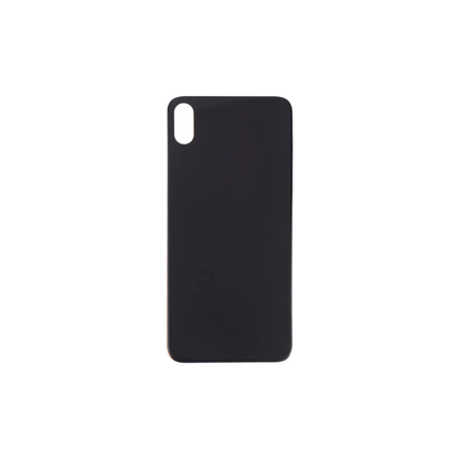For Apple iPhone XS Replacement Back Glass (Black) E-Tech61