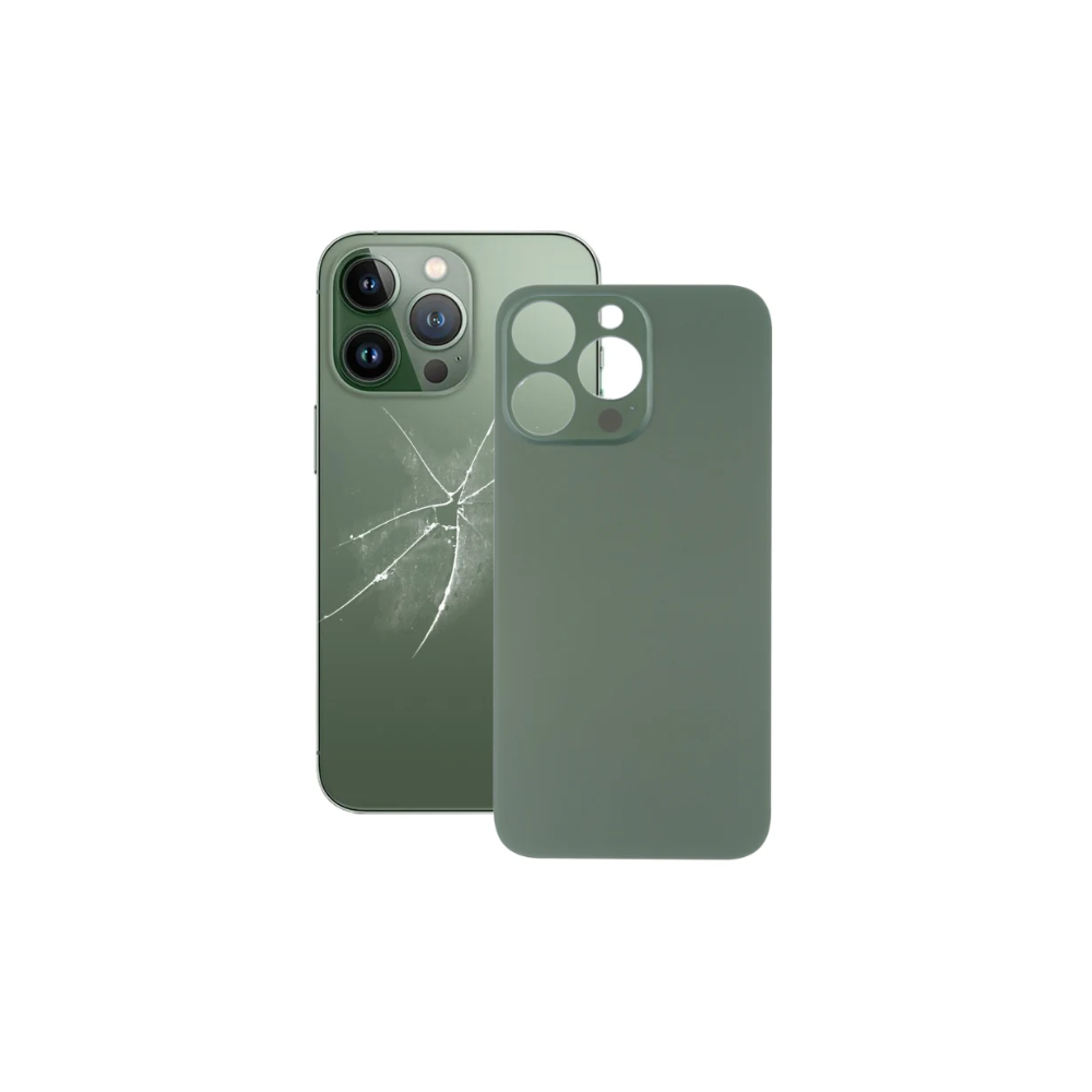 For Apple iPhone 13 Pro Replacement Back Glass (Alpine Green)
