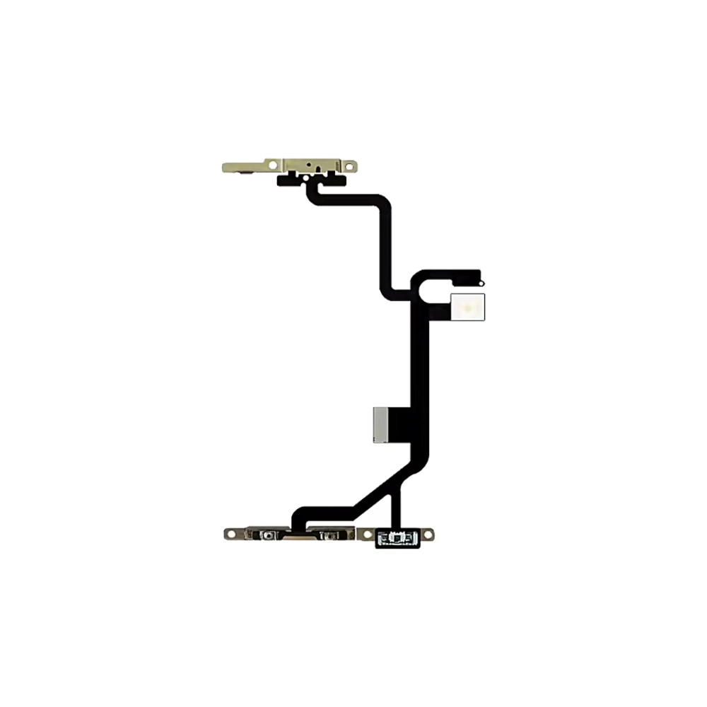 For iPhone 8 Plus Power Flex Cable Volume Buttons & Mute Switch With Brackets